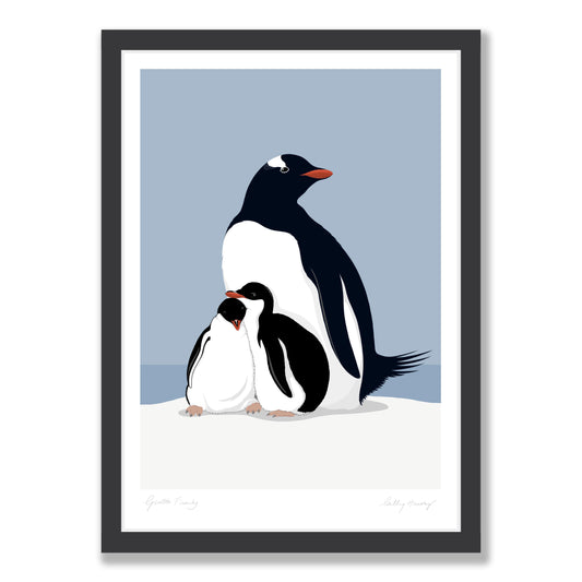 Gentoo Penguin Family