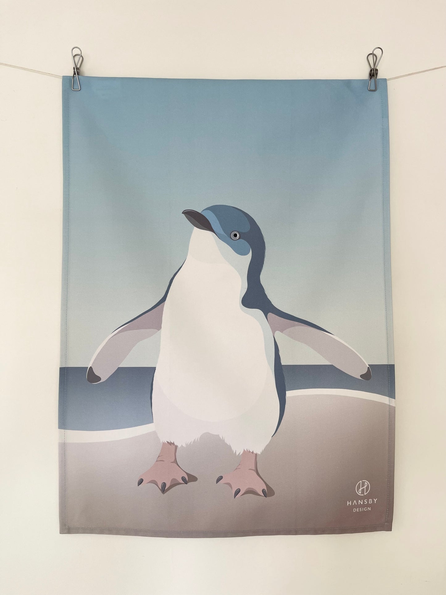 Blue Penguin Tea towel