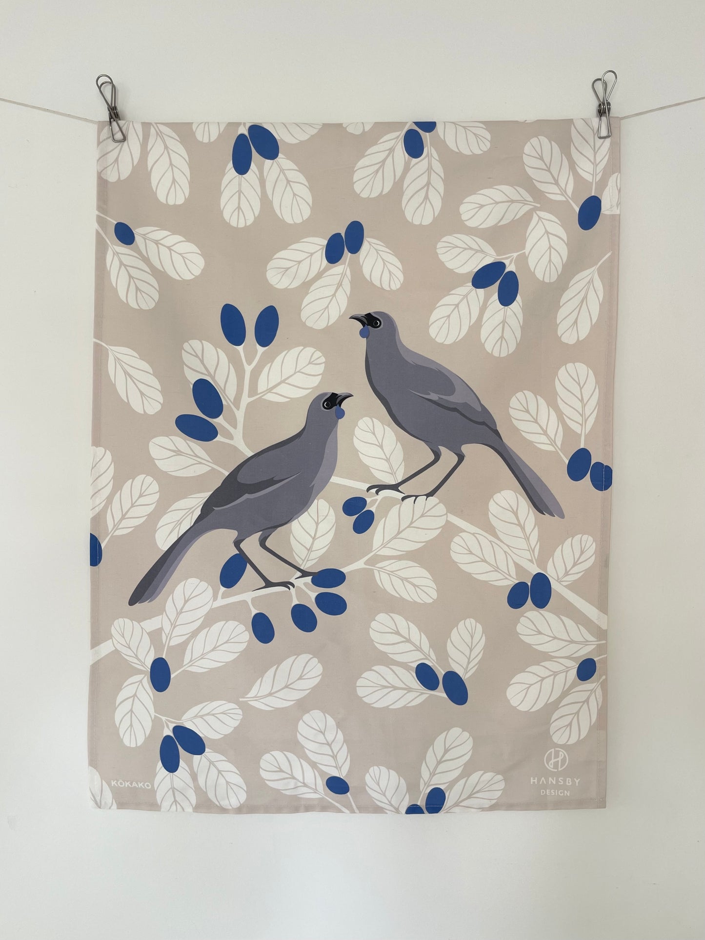 Kokako Tea towel
