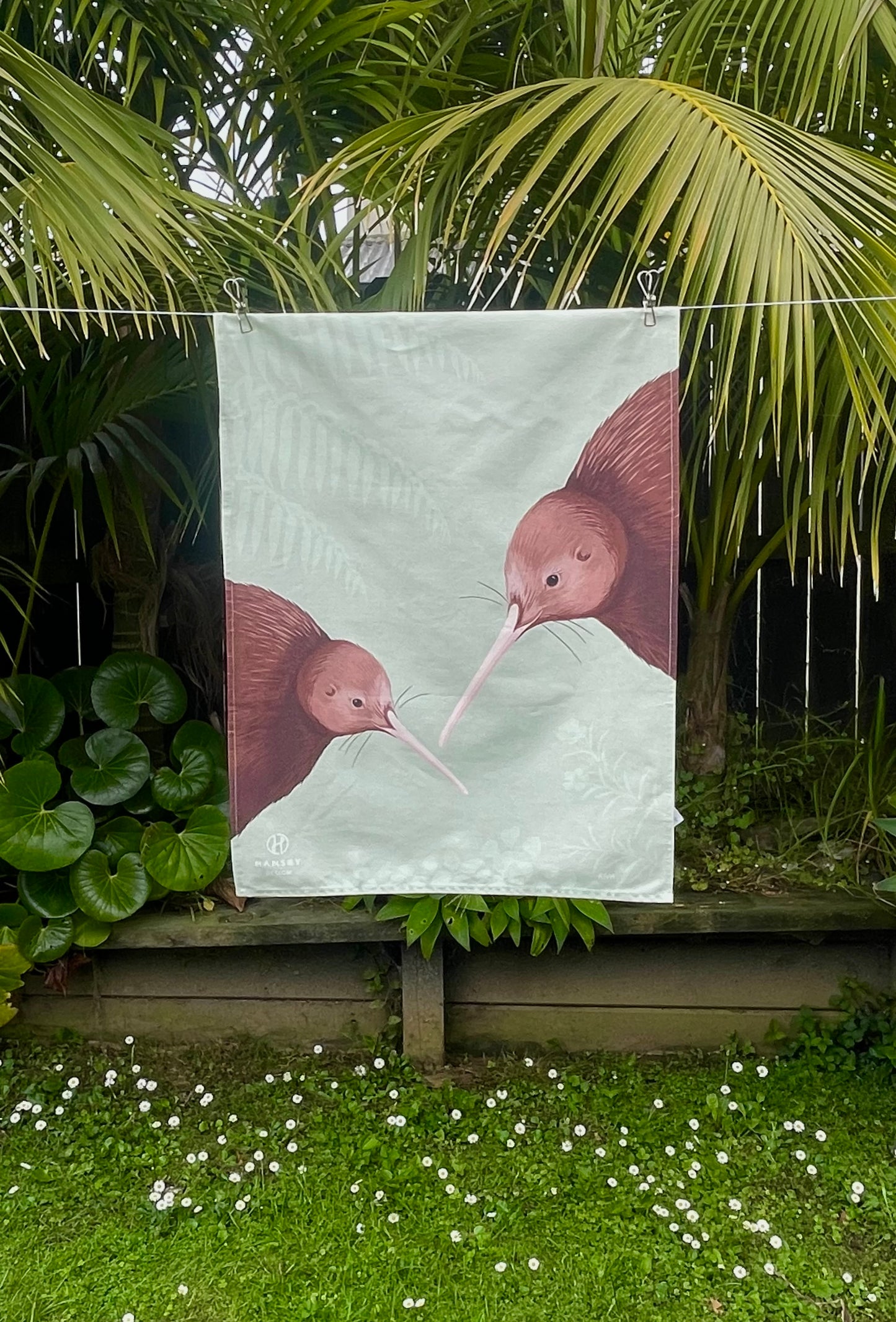 Kiwi Tea towel