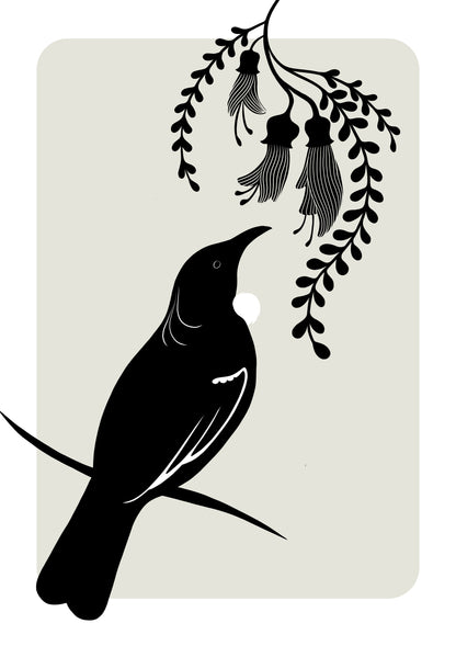 Tui Silhouette art print