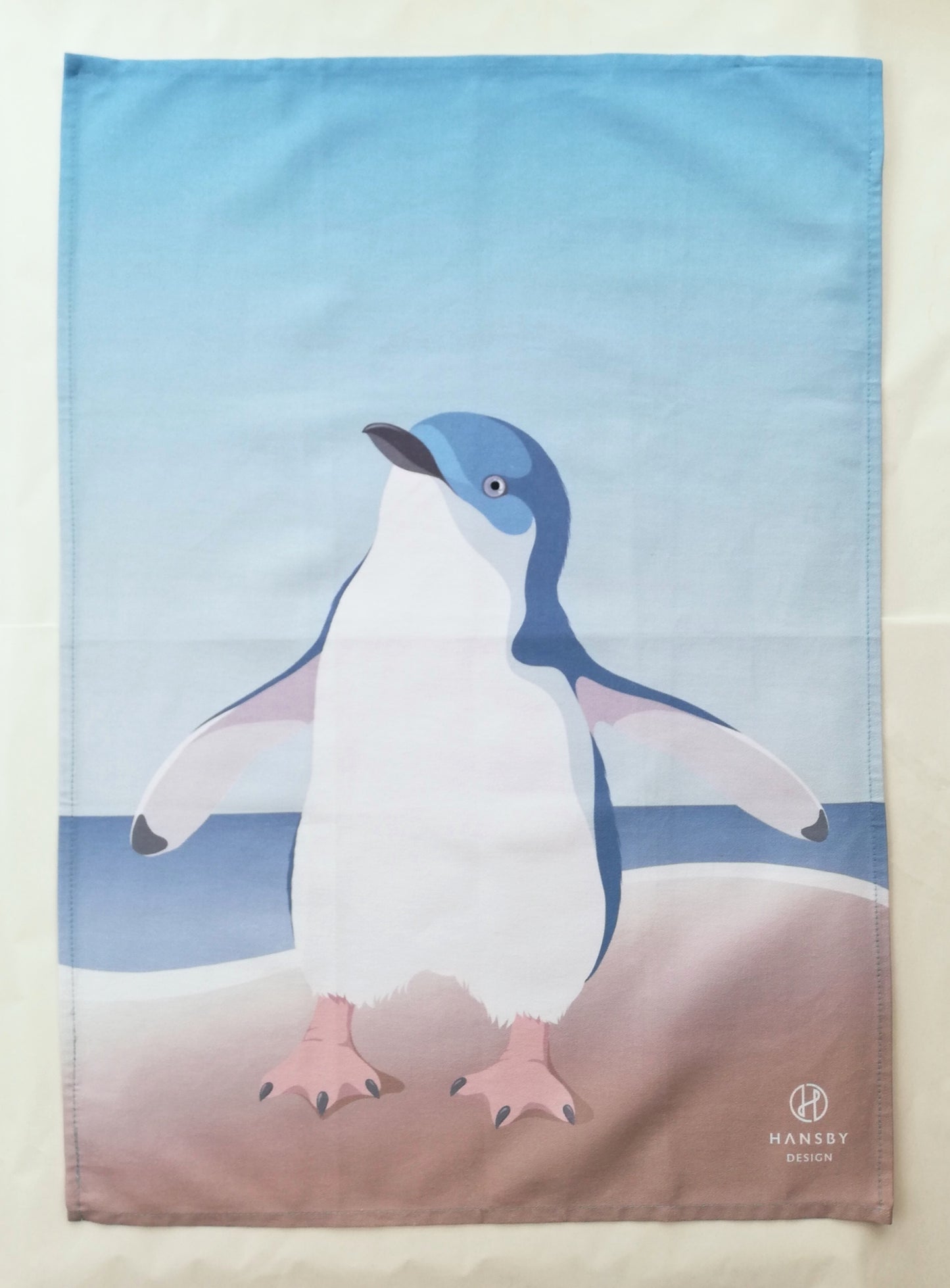 Blue Penguin Tea towel