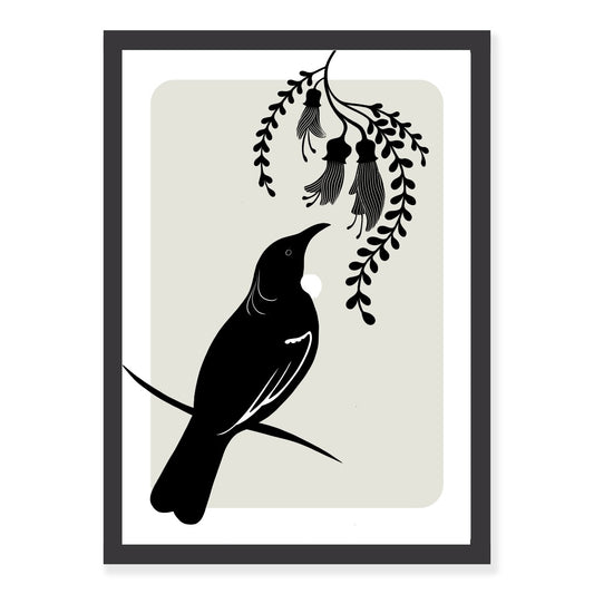 Tui Silhouette art print