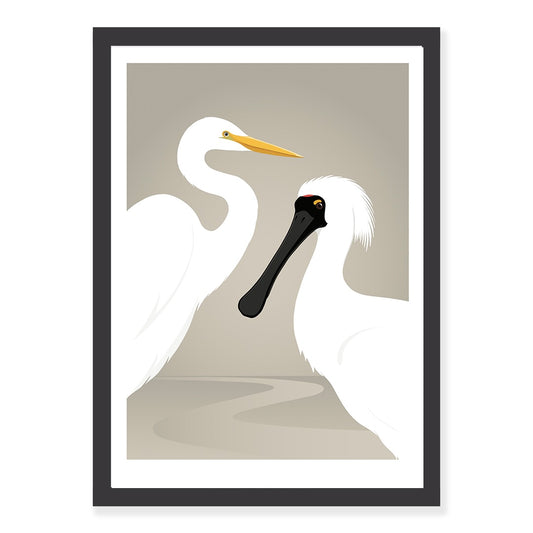 Limited Edition Coastal companions art print
