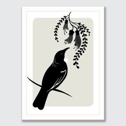 Tui Silhouette art print