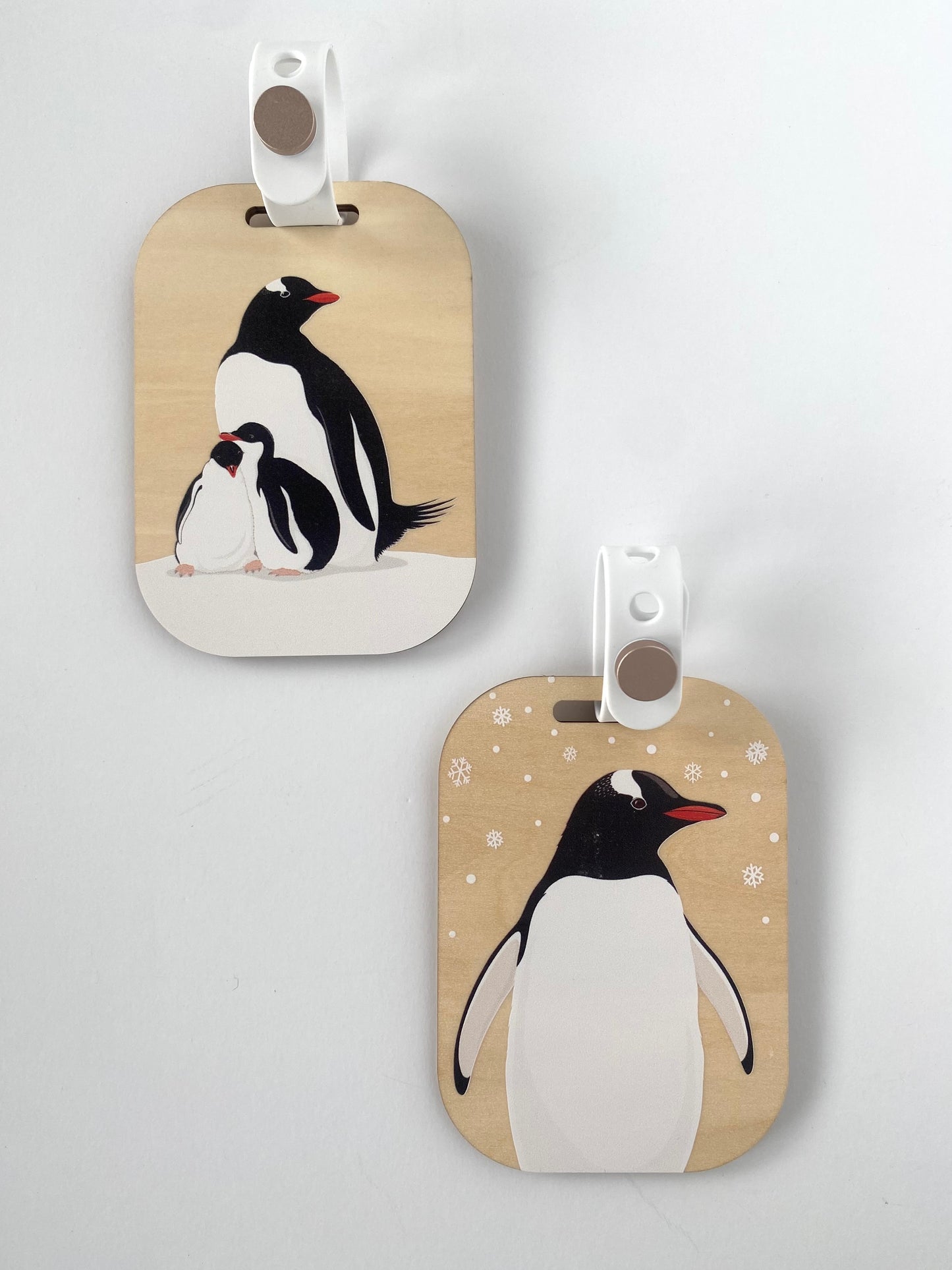 Wood Luggage tags