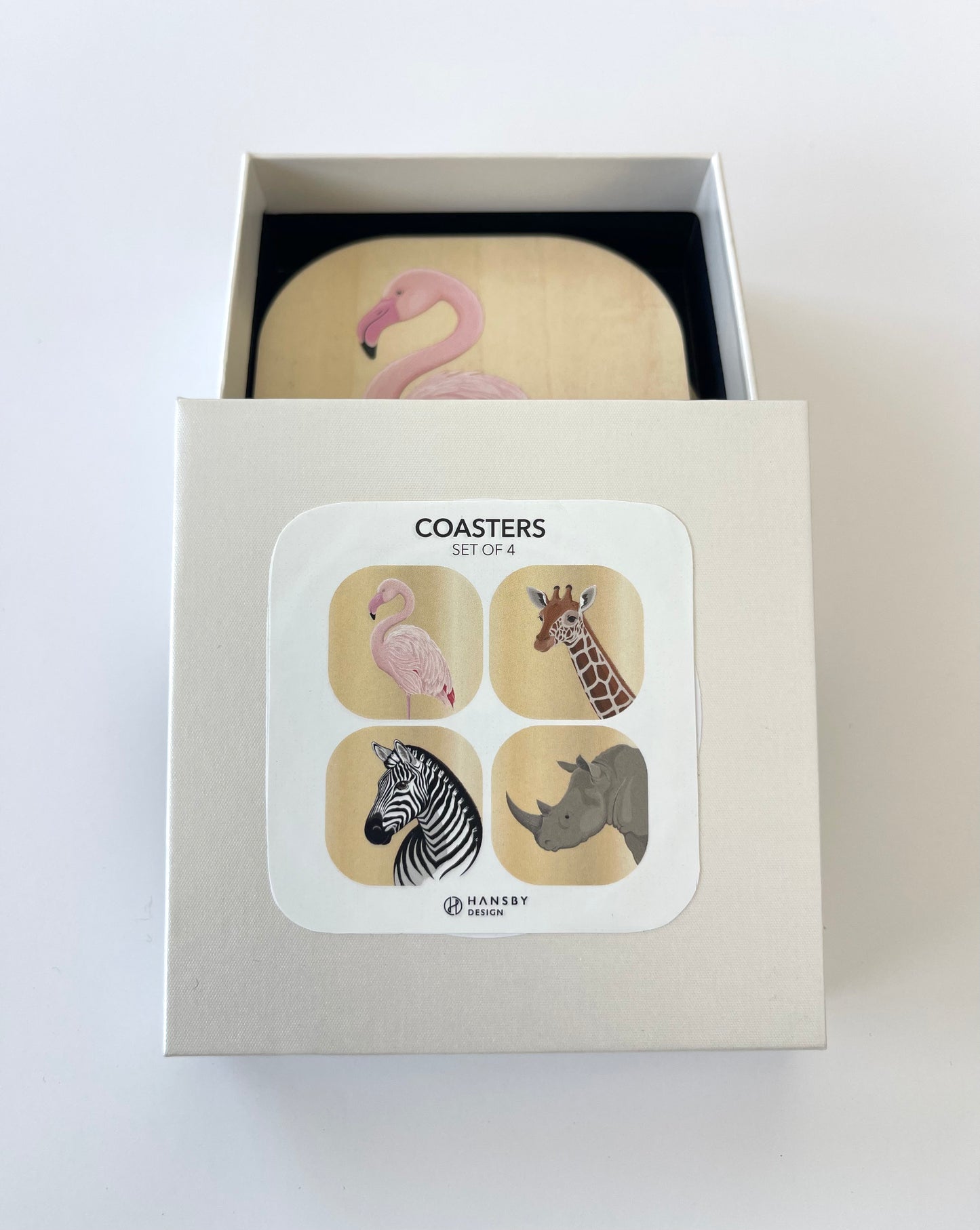 Wood Coasters - Boxed Set