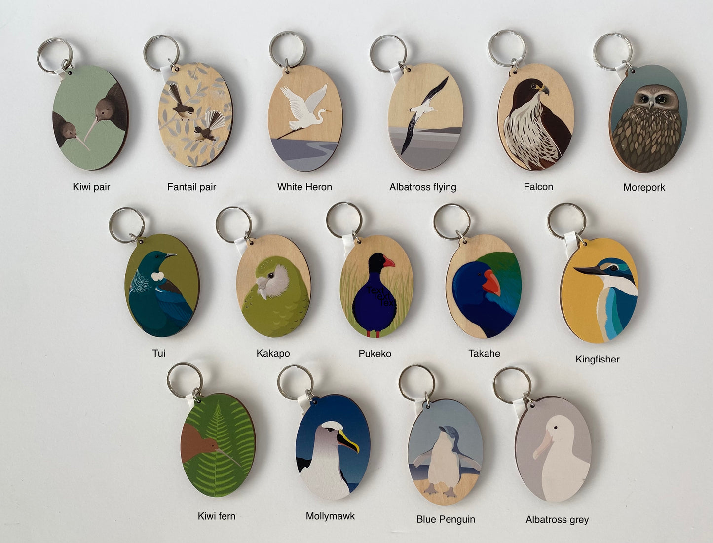 Wood Keytags