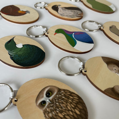 Wood Keytags