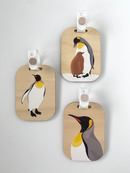 Wood Luggage tags