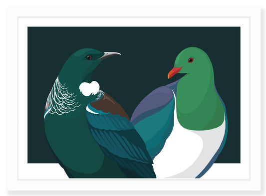 Limited Edition Opposites Attract art print
