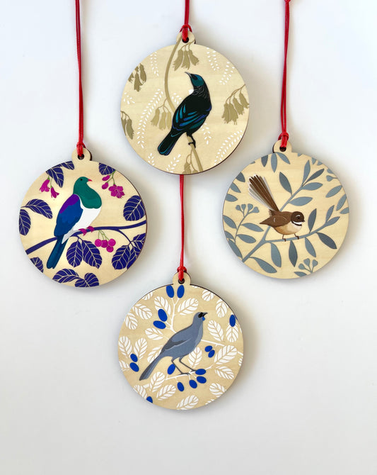 Christmas Baubles botanical