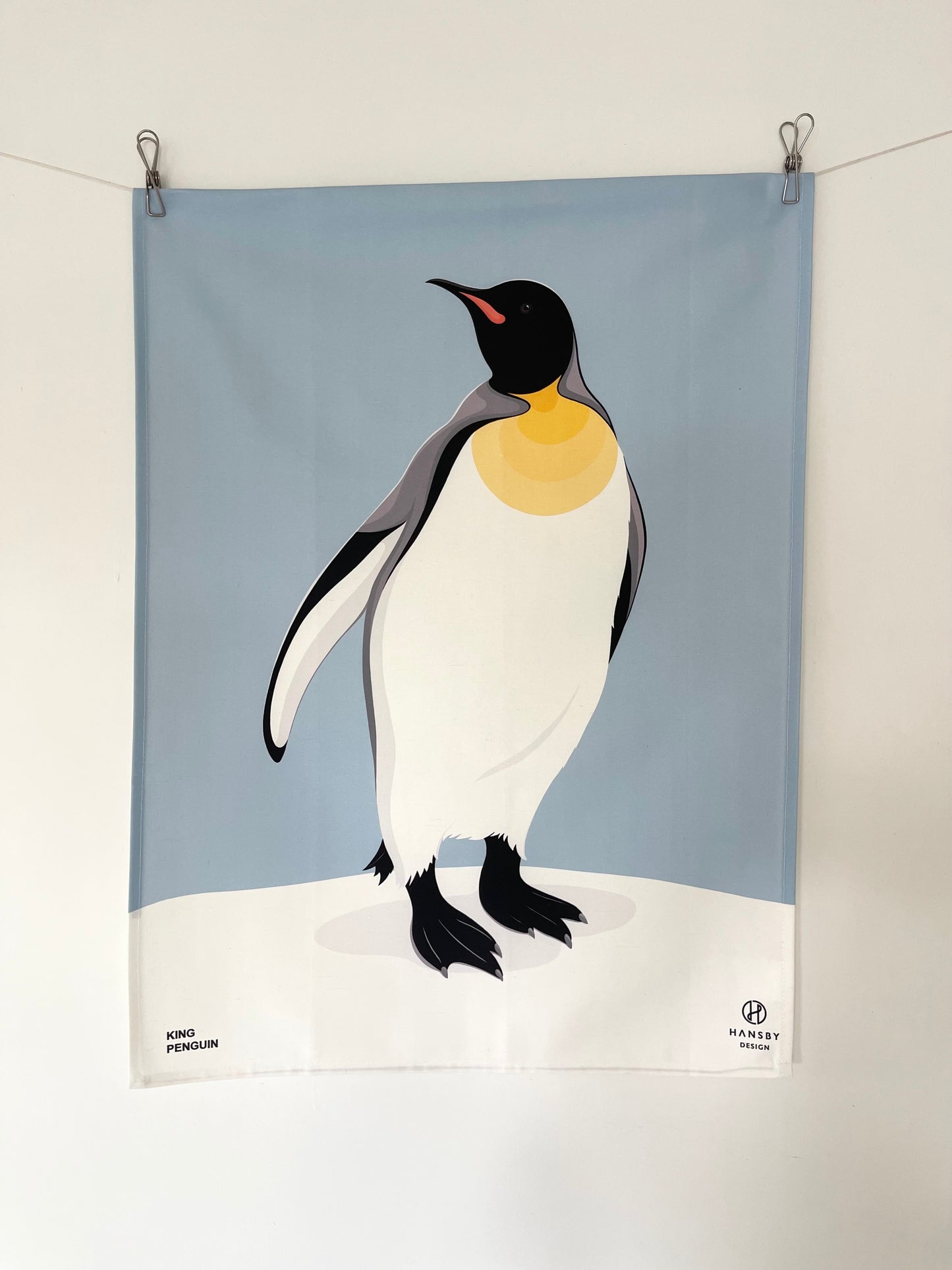 King Standing Tea towel