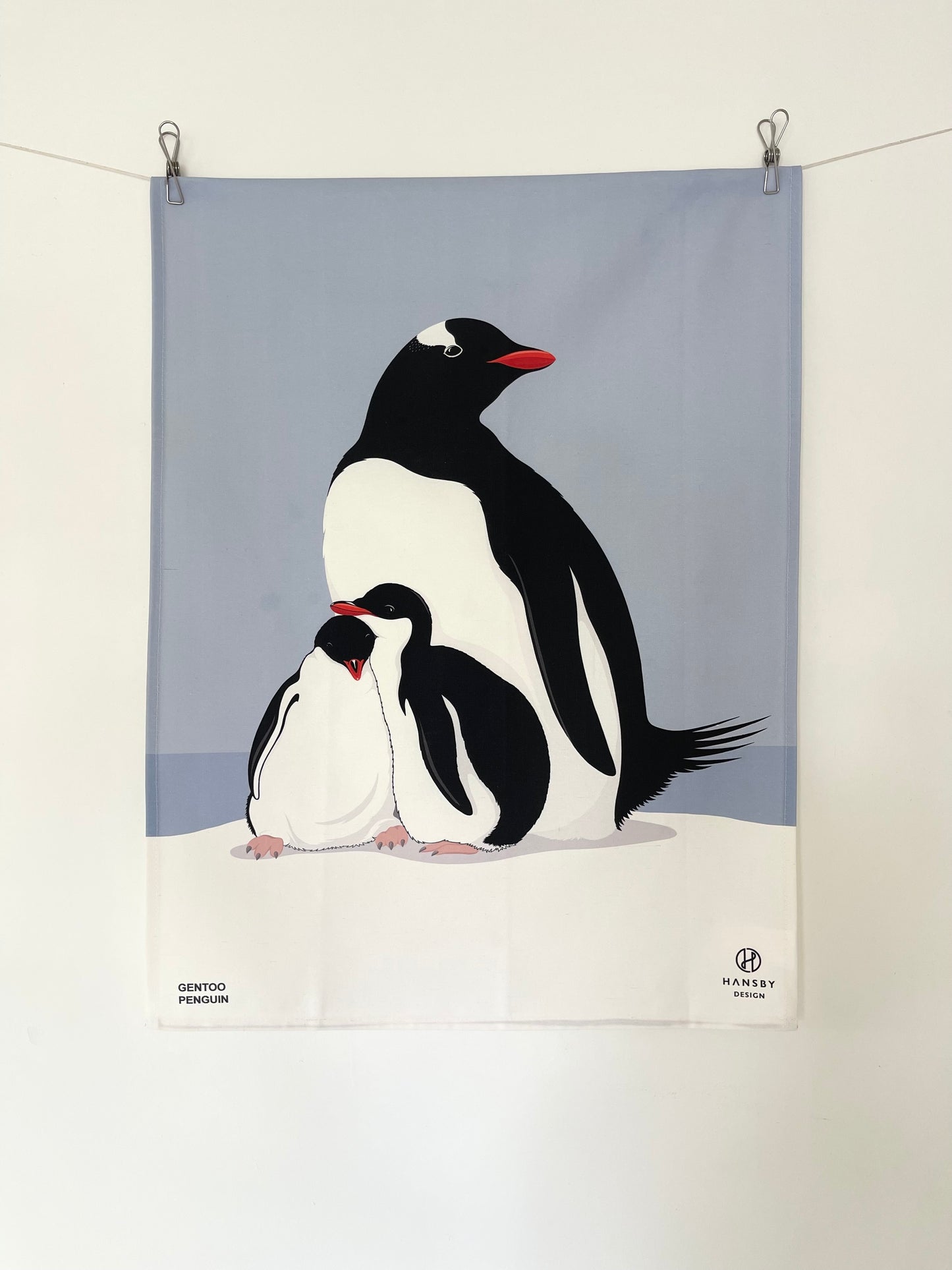 Gentoo Family Tea towel