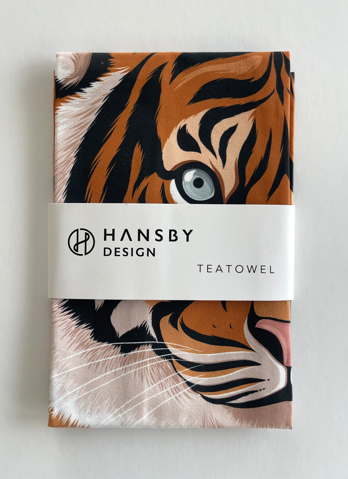 Tiger tea towel