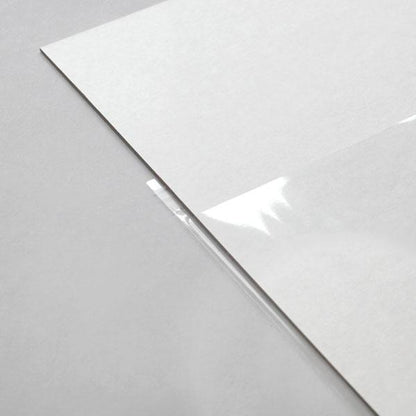 White Heron art print - fog