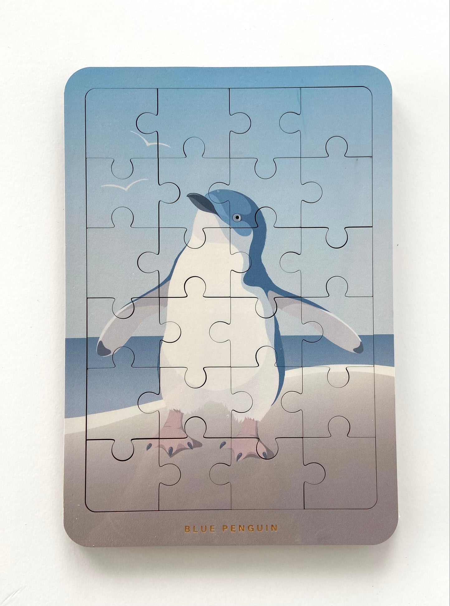 Wooden Jigsaw Puzzle art print by New Zealand artist Hansby Design