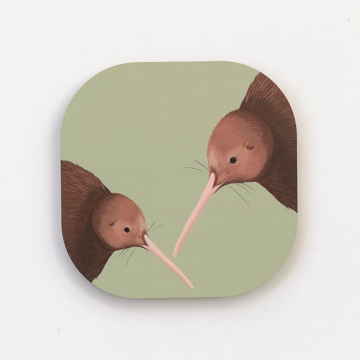 Kiwi eco wood coaster by Hansby Design, New Zealand